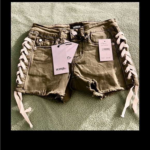Hudson Kids Other - 💜Half Off💜 Hudson Kids Bailey Lace Up Shorts. NWT Size 7